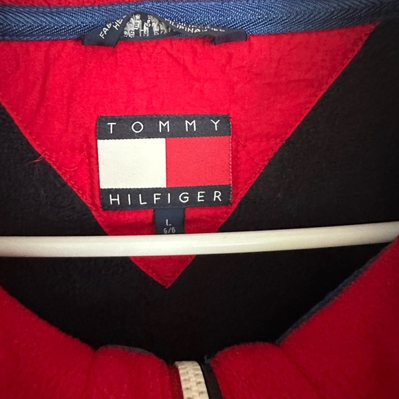 Vintage 90s Tommy Hilfiger fleece jacket - Picture 5 of 7